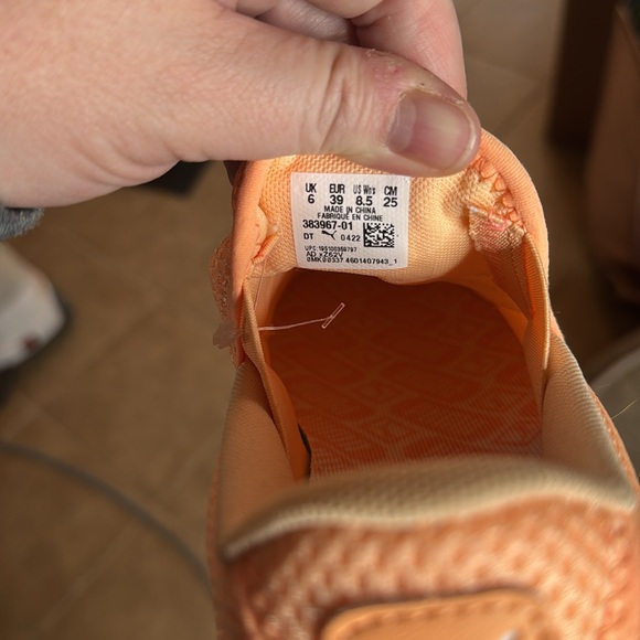 NWOT PUMA Womens Suede Mayu Mono Slip-On Sneakers Shoes Casual - Orange Size 8.5 - Picture 12 of 12